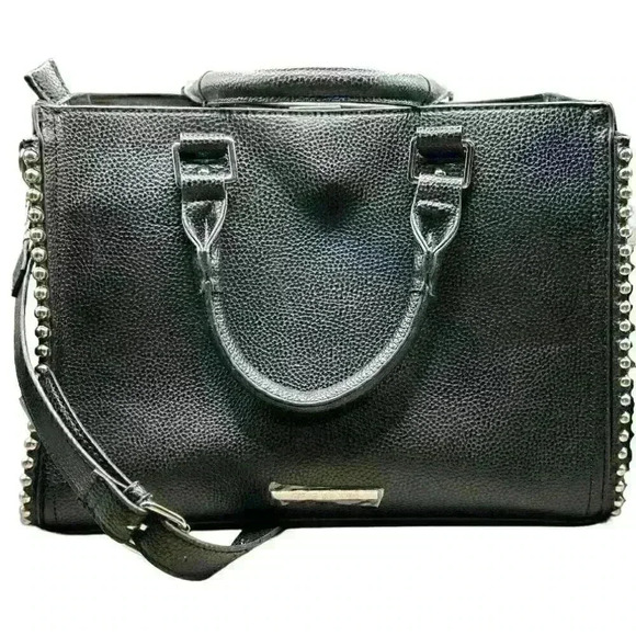 NWT Steve Madden BMarlow Satchel Smoke Black - Picture 3 of 13